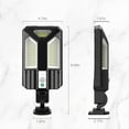 thumbnail image 3 of Kayannuo Christmas Solar Street Light, IP65 Waterproof Outdoor Solar Powered Lights, Solar Light With Remote Control For Front Door, Yard, Garage, 3 of 8