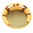 thumbnail image 2 of Rattan Mat Cat , Durable Portable Breathable Cat Mat  Beautiful Multifunctional  For Indoor, 2 of 8