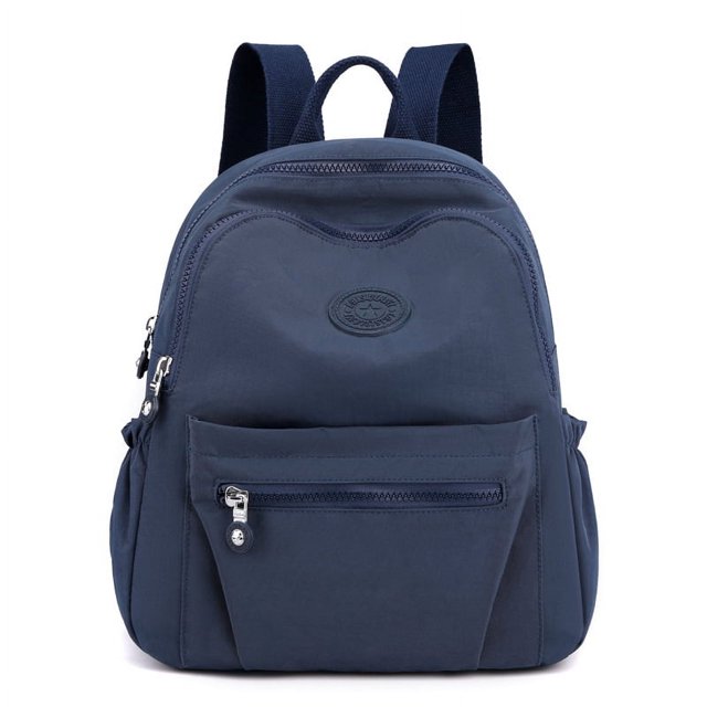 Mochila de tela Oxford de nailon grueso para mujer, mochila pequeña de viaje impermeable de gran capacidad, mochila de viaje ligera