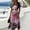 Light pink, variant on Womens Halloween Dress Ghost Short Sleeve Skeleton Funny Wrap Dress Spider V Neck Vintage Wedding Guest Dresses 3XL
