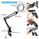 thumbnail image 5 of 10X Magnifying Glass with Light and Clamp 3 Color Modes 10 Brightness Adjustable Magnifying Desk Lamp for Crafts Reading, 5 of 5