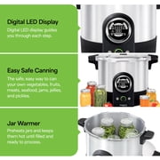 Presto 23 Quart Digital Pressure and Water Boiling Canner with LED Digital Display