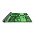 thumbnail image 2 of Ahgly Company Indoor Rectangle Oriental Emerald Green Industrial Area Rugs, 7' x 9', 2 of 4