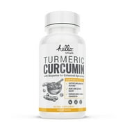 Complete Turmeric Curcumin Capsules - Anti Inflammatory Supplement for Joint Health and Support - Turmeric Curcumin with BioPerine for Fast Absorption (60 Dietary Capsules)