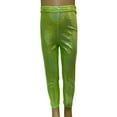 thumbnail image 2 of Zhuashum Baseball Pants Youth Boys 12-13 Years And Fine Sequin Leggings Training Dance Wear Stretch Slim Fit Long Pants Cute Playsuit Green, 2 of 3