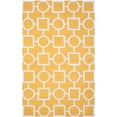 thumbnail image 3 of Safavieh Cambridge 9' X 12' Hand Tufted Wool Rug in Gold and Ivory, 3 of 7
