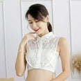 thumbnail image 2 of CAILDANL Lace False Collar, Women Detachable Fake Collar Fake Collar for Blouse Hoodie Sweater Coat, 2 of 6