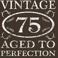 thumbnail image 3 of CafePress - 75Th Birthday Vintage Dark T Shirt - Men's Classic Graphic Cotton T-Shirt, 3 of 4