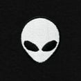 thumbnail image 2 of Dalix Lil Alien Relaxed Heavy Cotton Short Sleeve Summer Tee Mens in Black S Small, 2 of 5