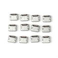 thumbnail image 3 of 12 Pcs Micro U Type B Female Connector 180 Degree 5-Pin Micro U Connector Socket SMT Solder Connector, 3 of 7