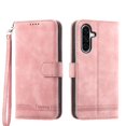 thumbnail image 1 of Funda Tipo Billetera para Samsung Galaxy A17 Carcasa Abatible con Porta Tarjetas, Bolsillo para Efectivo, Soporte Ajustable, Cierre Magnético y Correa de Muñeca Rosa, 1 of 6