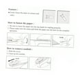 thumbnail image 4 of Hand-held Stapler without Staples Staple Free Stapleless 7 Sheets Capacity for Paper Binding Business Commercial Shop School Office, 4 of 7