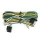 thumbnail image 5 of Kit de Arnés de Cableado de Remolque de 4 Vías, 36 Pies, 8,5 + 2,4 M, 4 Cables, 4 Planos, 4 Pines, Juego de Conector de Arnés de Cableado de Luz de Remolque con Enchufe Macho Hembra para Uso General Amonsee No, 5 of 6