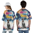 thumbnail image 5 of Happy New Year with German Shorthaired Pointer Fireworks Holiday Xmas Winter 2025 All Over Print 3D Baseball Shirt GSP Lover Dog Gift Softball Sport - 00025, 5 of 6