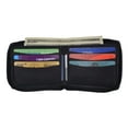 thumbnail image 4 of Mens Leather Wallet Pockets Money Purse Credit Card Clutch Bifold Zipper 1456 CF, 4 of 42