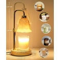 thumbnail image 5 of HomWamee Adjustable Height  Dimmable Candle Warmer Lamp with Timer, Mom Womens Gifts Unique Home Decor, 5 of 6