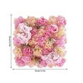 thumbnail image 2 of Guozer Artificial Flower Wall Panels Flower Wall Backdrops for Wedding Silk Rose Floral for Wedding Home Decoration Background Shop Party Photo Arrangement, 2 of 5