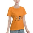 thumbnail image 2 of T-Shirt Basique à Manches Courtes pour Femmes une Pièce, 2 of 6