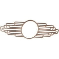 thumbnail image 2 of 38"W x 19"H x 10 1/2"IW x 18"IH x 1/4"T Elizabeth Wood Fretwork Pierced Ceiling Medallion, Wood (Paint Grade), 2 of 3