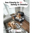 thumbnail image 5 of MaxiViz Cámara para mascotas, cámaras de seguridad para interiores 2K, cámara para perros de 360° con aplicación de teléfono, monitor de bebé con llamada de un solo toque, detección y seguimiento de m, 5 of 5