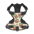 thumbnail image 4 of Lsque Frog Hold Strawberry Dog Harness, No-Pull Pet Harness with 2 Leash Clips, Adjustable Soft Padded Dog Vest with Easy Control Handle for Large Dogs-, 4 of 9