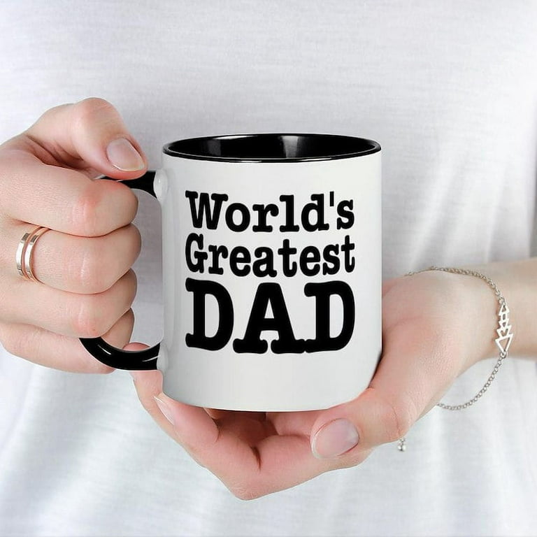 World's Greatest Dad Mug - Clear Coffee Mug