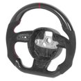 thumbnail image 4 of Volante de fibra de carbono de gamuza apto para B8.5 RS3 RS4 RS5 RS6 S7 RS7 2013-2016, 4 of 12