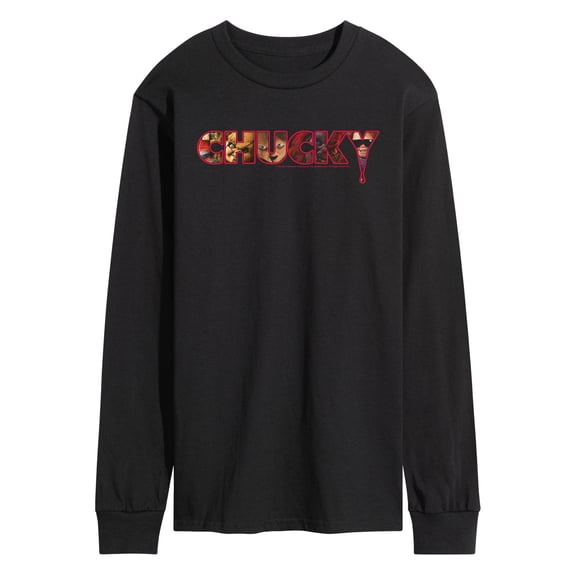 Chucky - Logo - Men's Long Sleeve Graphic T-Shirt