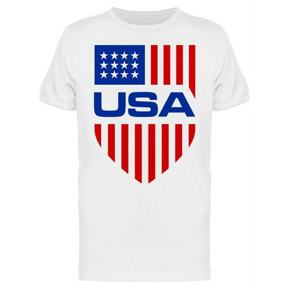 Shield With Text T-Shirt Men -Image by Shutterstock, Male Medium