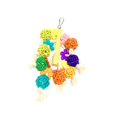 thumbnail image 1 of Pet Bird Colorful Rattan Ball String Toys Parrots Hanging Chewing Climbing Toys, 1 of 4