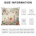 thumbnail image 5 of Nawypu Christmas Pillow Covers Farmhouse Christmas Decorations Candy Cane Christmas Bouquets Winter Holiday Decor Throw Cushion Case for Home Couch, 5 of 5