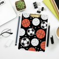 thumbnail image 7 of FMSHPON Basketball Football Sports Clipboard Hardboard Wood Nursing Clip Board and Pull for Standard A4 Letter 13x9 inches, 7 of 7