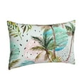thumbnail image 2 of Balery Watercolor Palm Tree Bedding Queen Pillow Cases - Envelope Closure - Soft Brushed Microfiber Fabric - Shrinkage and Fade Resistant Pillow Cases-, 2 of 9