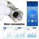 thumbnail image 3 of Válvula de Agua Inteligente Tuya con WiFi, Medidor de Agua, Caudal, Consumo, Visualización de Temperatura, Temporizador, Control de Vida Inteligente, Enchufe Estadounidense., 3 of 5