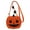 Black, variant on MUSOIE Women Pumpkin Shaped Crossbody Shoulder Bag PU Leather Purses Novelty Cross Body Purse