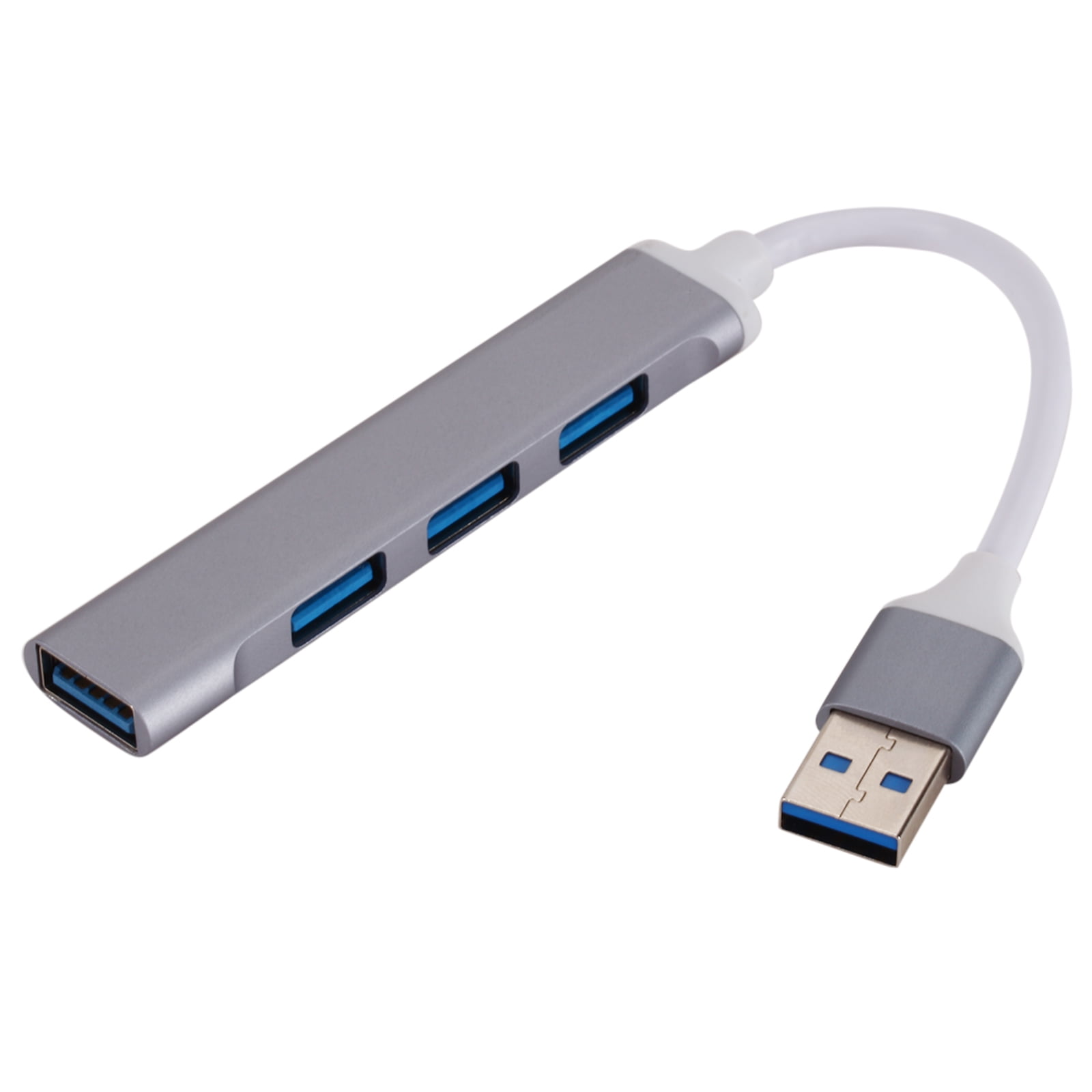 Mini USB 2.0 4 Port Cable Hub Spliter Adapter For Computer Notebook PC Laptop RS 