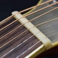 thumbnail image 3 of 1x Guitar Unbleached Bone Nut Acoustic Folk #SADDLE# Luthier Bridge Builders E2B5, 3 of 9
