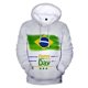 thumbnail image 3 of Sudadera con capucha del Día de la Independencia de Brasil con estampado 3D para hombres y mujeres, sudadera informal de manga larga, camisetas de gran tamaño para hombres, 3 of 5