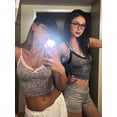 thumbnail image 6 of Cute Y2K Lace Trim Camisole Top Women Vintage Streetwear Crop Tank Top Cute Core Clothes Pink S, 6 of 9