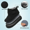 thumbnail image 7 of AOMPMSDX Girls Boots Children Shoes Flat Soled Velvet Warm Short Boots Fashionable Outdoor Warm Princess Cotton Boots 4.5 Years-5 Years, 7 of 7