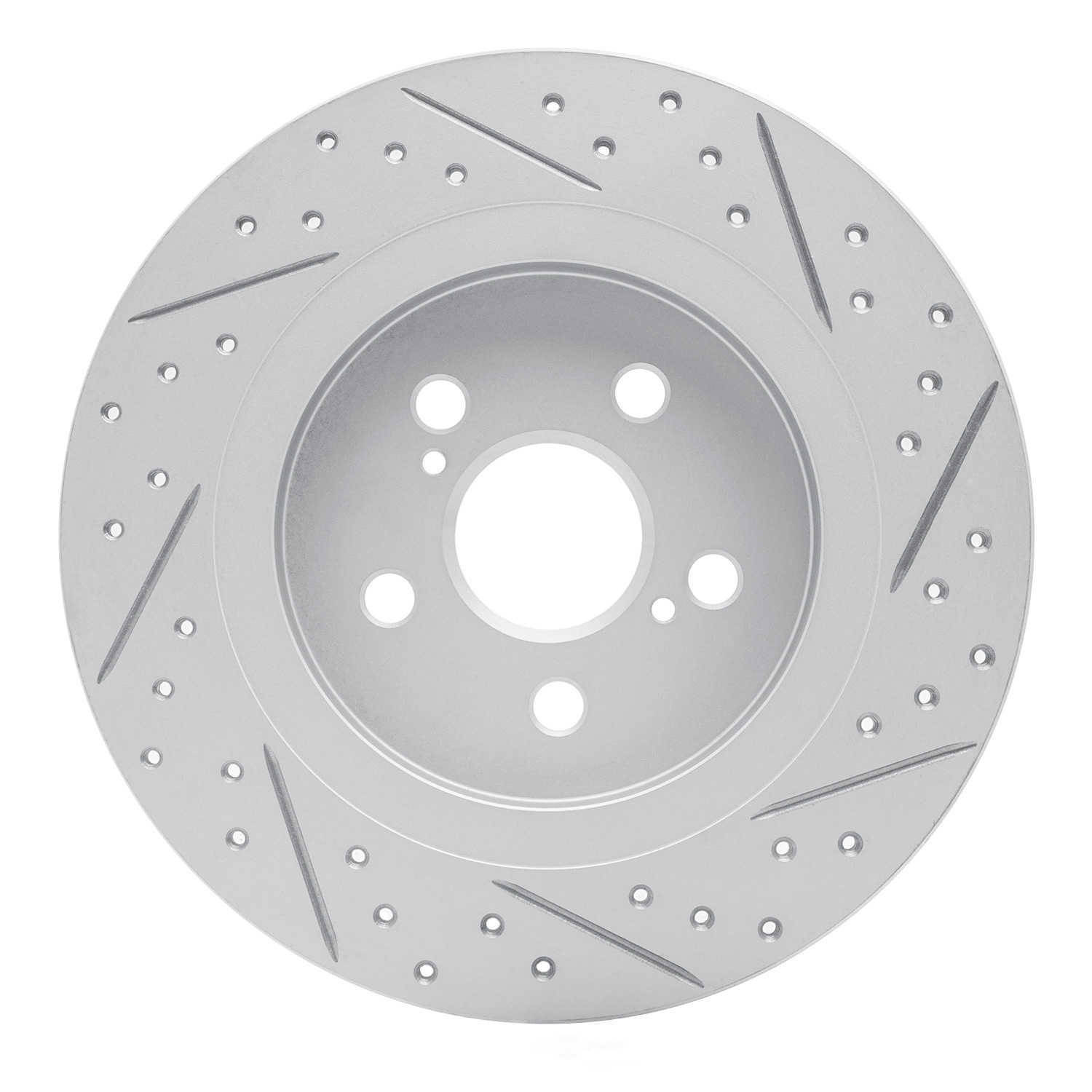 Dynamic Friction Company 830-75029L DFC Geoperformance Rotor - Drilled and Slotted