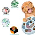 thumbnail image 3 of Dog Puzzle Toys Puppy, Interactive Puzzle Game Dog Toy, Treat Dispenser For Dogs Training Funny Feeding, Abs Colorful Design Slow Feeder To Aid Pets D, 3 of 5