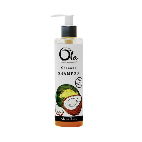 Ola Tropical Apothecary Coconut Organic Shampoo - 8 fl oz