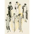 thumbnail image 2 of Anonymous 19x24 Gold Ornate Framed and Double Matted Museum Art Print Titled - Delineator V104 Pl24 (1924), 2 of 4