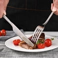thumbnail image 2 of 20 Pieces Silverware Set, 18/10 Stainless Steel Flatware Set, Service for 4, 2 of 11