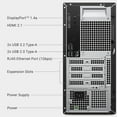 thumbnail image 3 of Dell Tower Desktop ECT1250 - Intel Core Ultra 7-265 Processor, Intel UHD Graphics, 16GB DDR5 5600MT/s Memory, 1TB M.2 SSD, 3.0 SD Card Reader, Wired Keyboard and Mouse, Basic Onsite Service, 3 of 5
