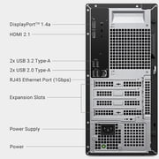 Dell Tower Desktop ECT1250 Business PC – Intel Core Ultra 7-265 Processor – 32GB DDR5 5600MT/s RAM – 1TB M.2 SSD – Intel UHD Graphics – Windows 11 – Office & Productivity Desktop Computer