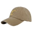 thumbnail image 1 of Gorra de béisbol con cola de caballo cruzada Dutton Ranch de Yellowstone en liquidación, gorra con bordado desgastado para exteriores, gorra con protección solar, gorra de color sólido, 1 of 2