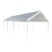 Caravan Canopy 26.00 x 12.00 x 9.18 Ft White Carport