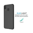 thumbnail image 6 of Njjex Case Cover for Samsung Galaxy A20 A30 A50 A505U, Njjex Shockproof Ultra Slim Fit Silicone Cover TPU Soft Gel Rubber Cover Shock Resistance Protective Back Bumper -Black, 6 of 6